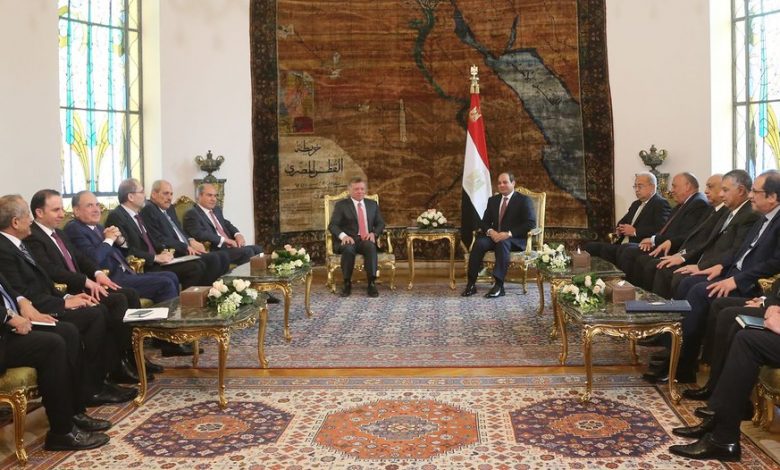 King holds Summit with Sisi in Cairo1706188984